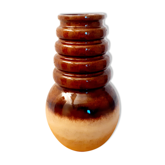 Vase en céramique vintage West Germany