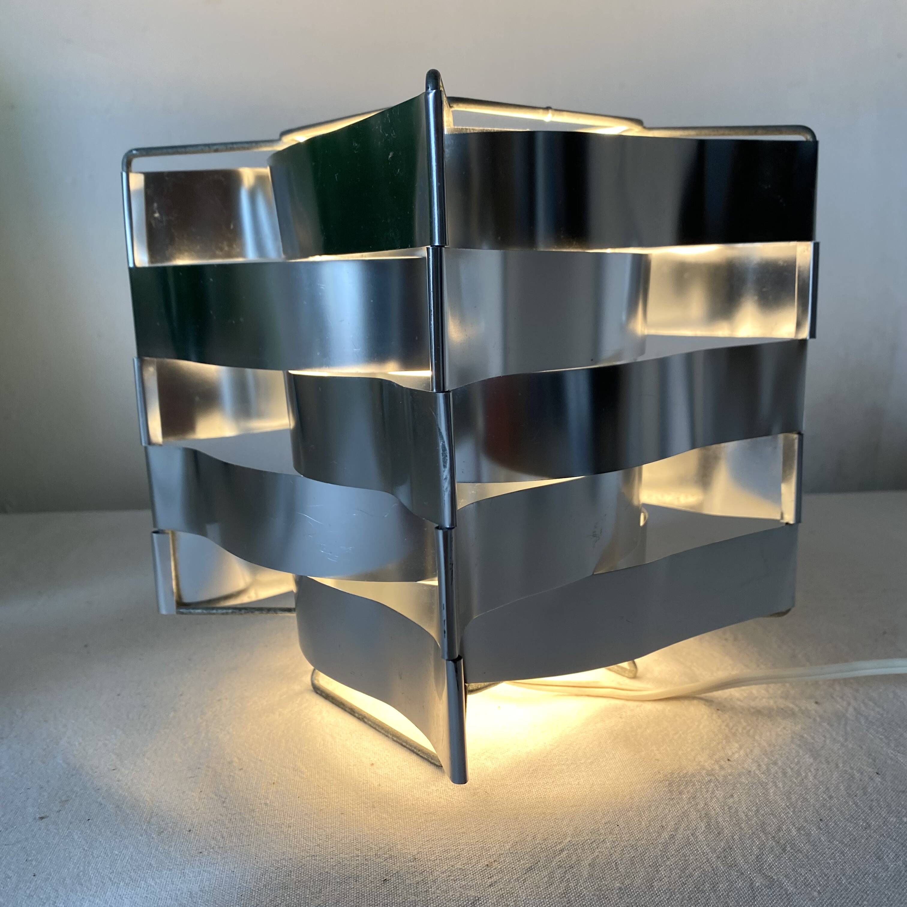 Lampe design vintage "uranus " par Max Sauze -1970