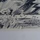 Large original black chalk drawing by Jean Villette (1913-2005)