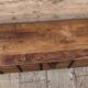 bench - teak chest from Burma with original fittings