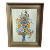 Floral bouquet – Oil painting in impasto