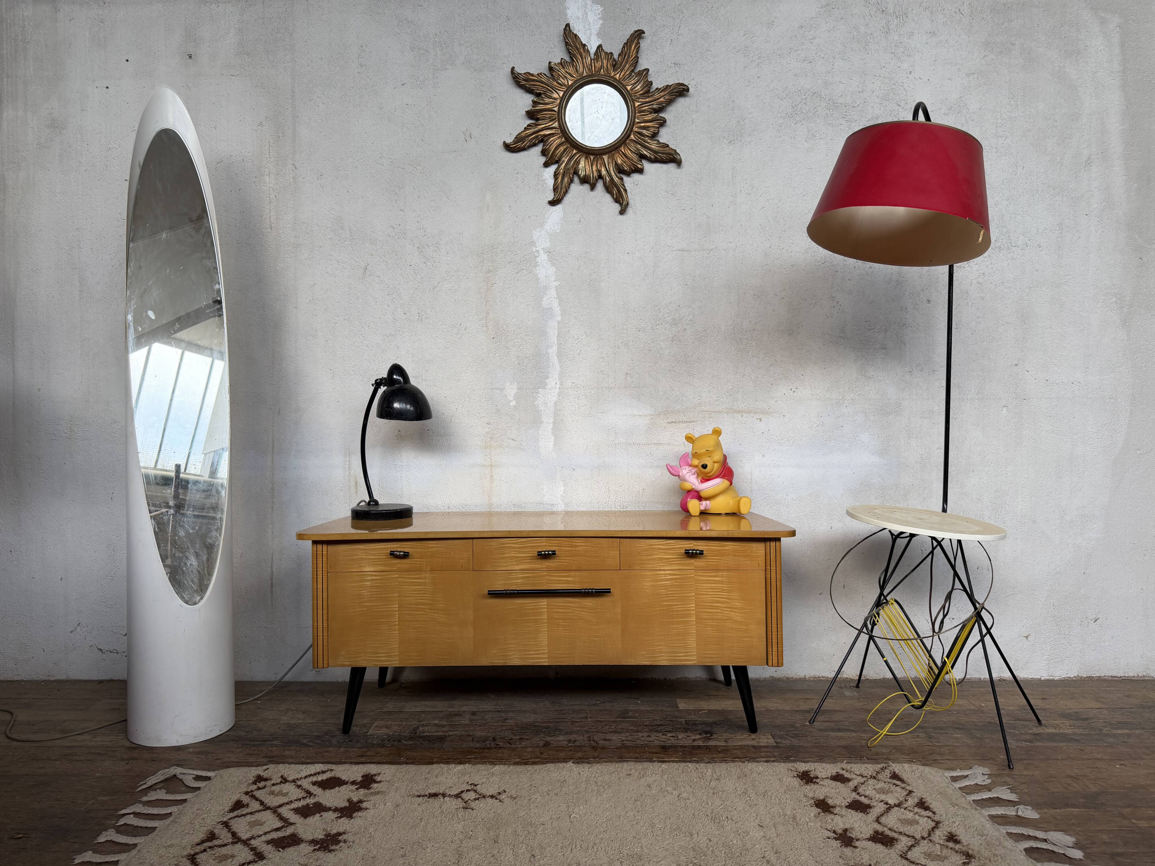 Vintage 1960s sideboard – Mid-Century Design – Warm wood