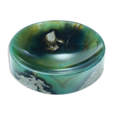 Cendrier en onyx vert