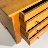 Elm chest of drawers