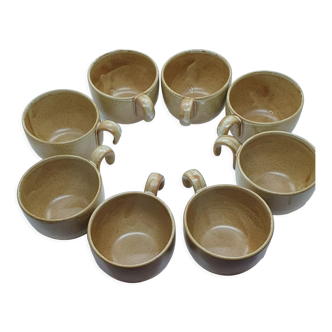 8 cups for cider, sandstone CNP village France