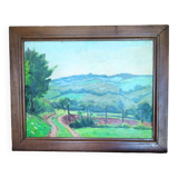 Landscape of limousin by gaston dardaillon (19th-20th century)