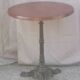 Vintage bistrot table "brown top"