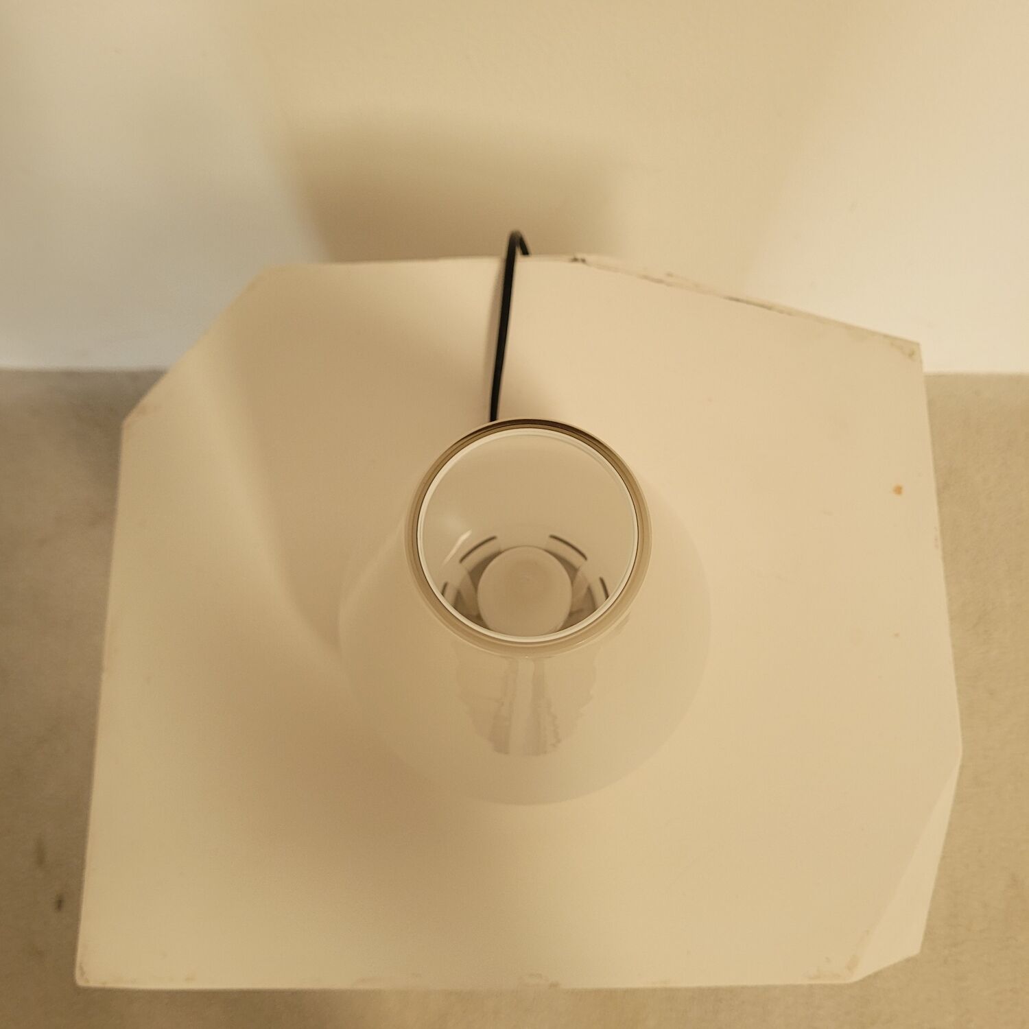 Alessandro Mendini Artemide Bibi glass table lamp