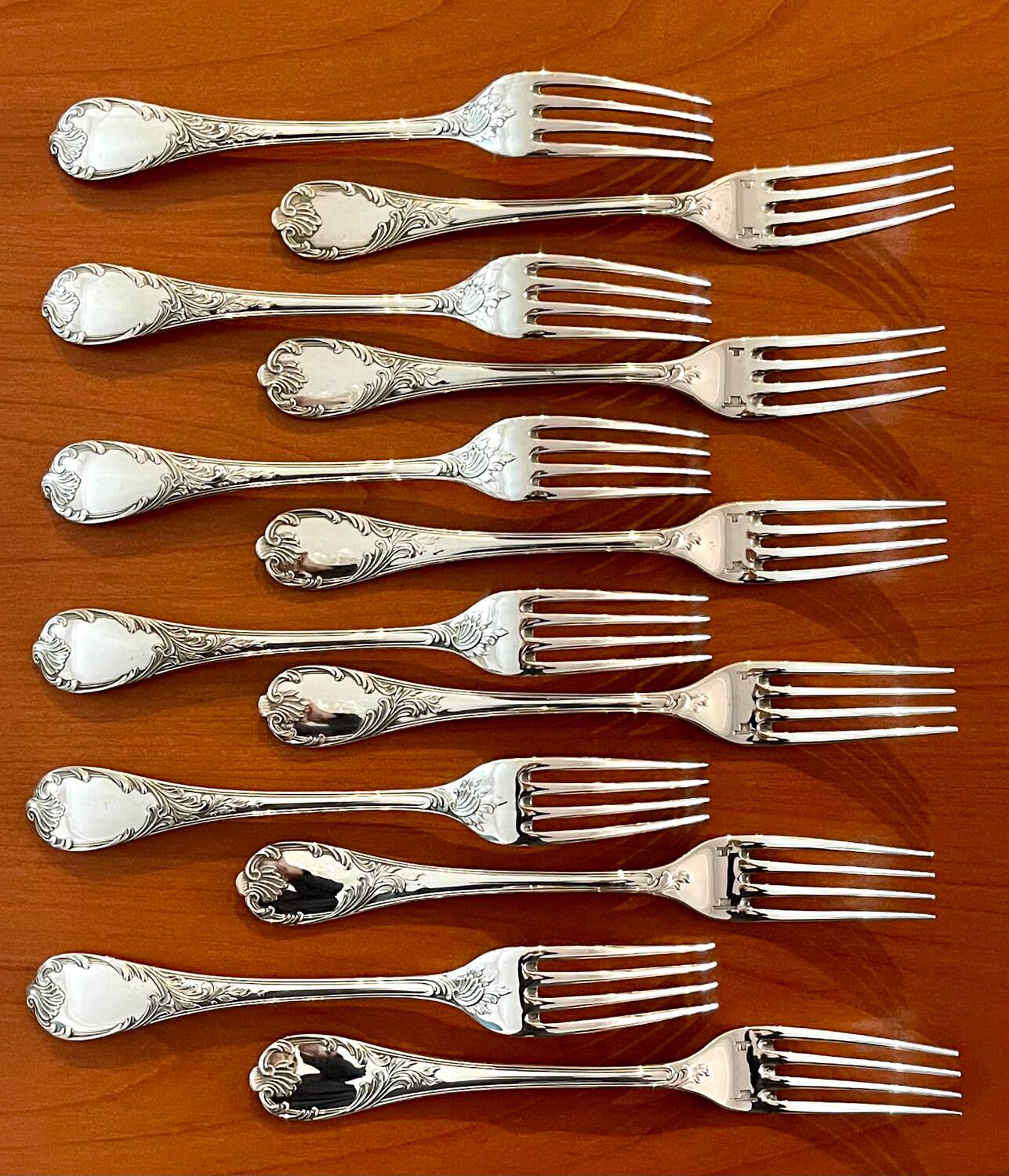 Christofle Marly cutlery set in superb condition 61 pieces for 12 people