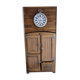 Solid oak refrigerator cabinet gelkit