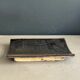 Pair of handmade ceramic sushi plates - Wabi-sabi