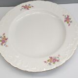 Large vintage serving plate in fine porcelain prestige collection