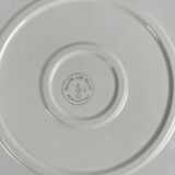 Cake or serving dish barbotine Salins, fruit pattern