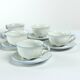 Service à thé/café en porcelaine de Pirkenhammer Brezova, années 1950