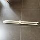 Table Verre 70s vintage Chrome