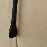 Serviteur de cheminée ancien, par artisan forgeron