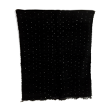 Moroccan Berber carpet Beni Ouarain with white polka dots 254x205cm