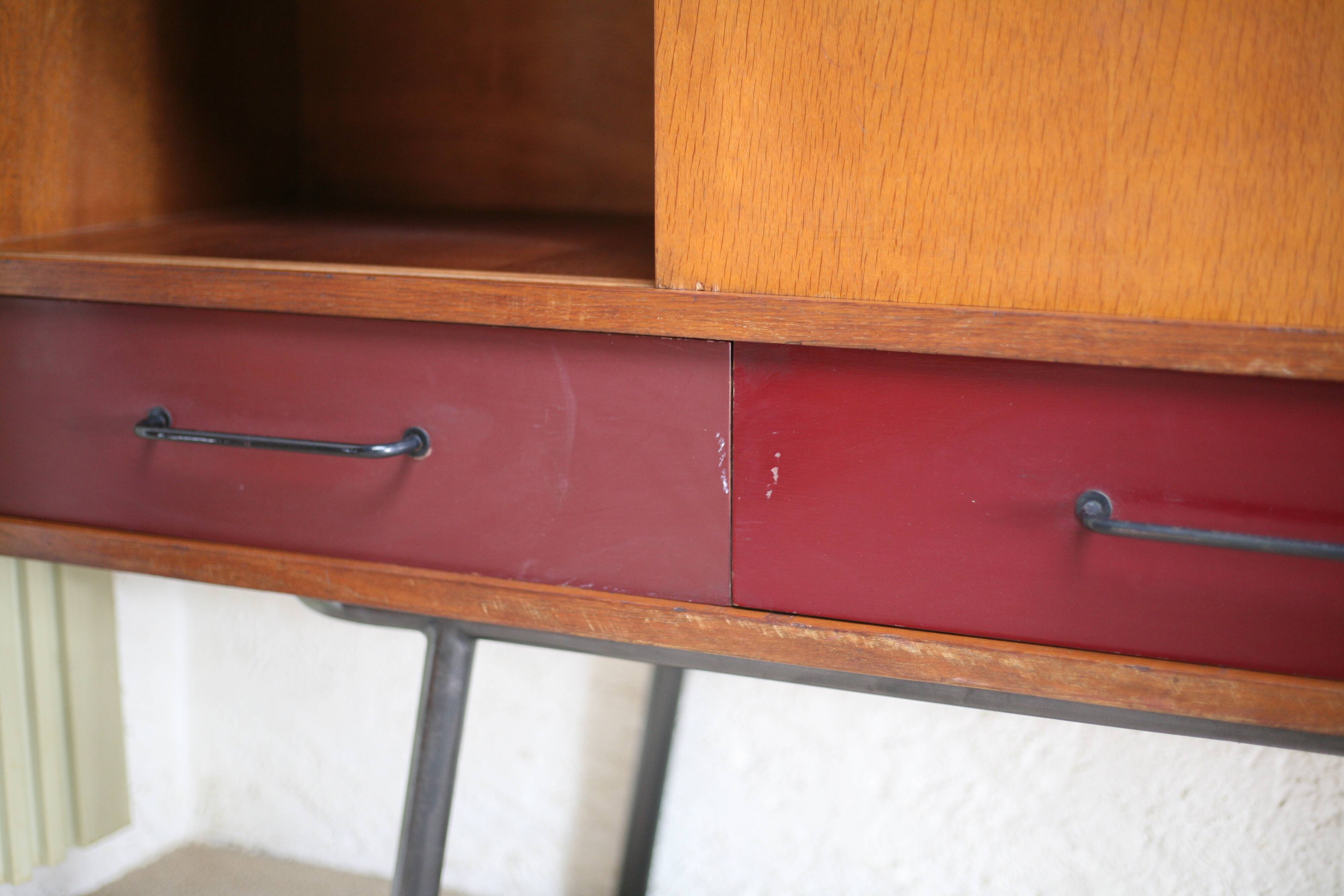 Bahut 102 by Janine Abraham, tv furniture edition, France, 1953