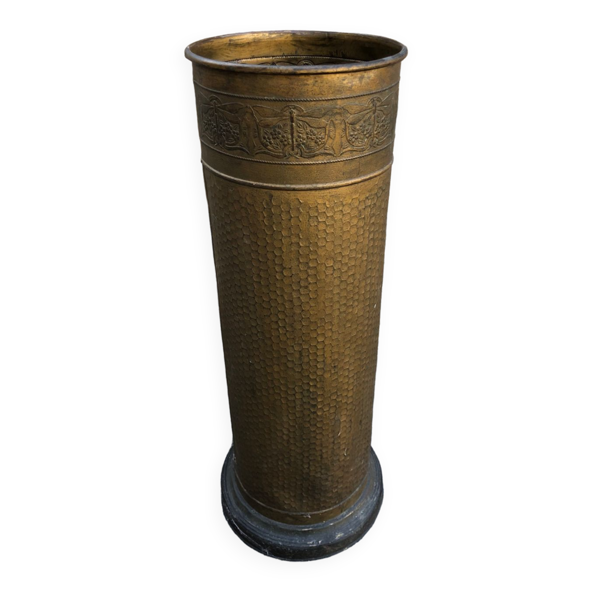 Copper umbrella stand