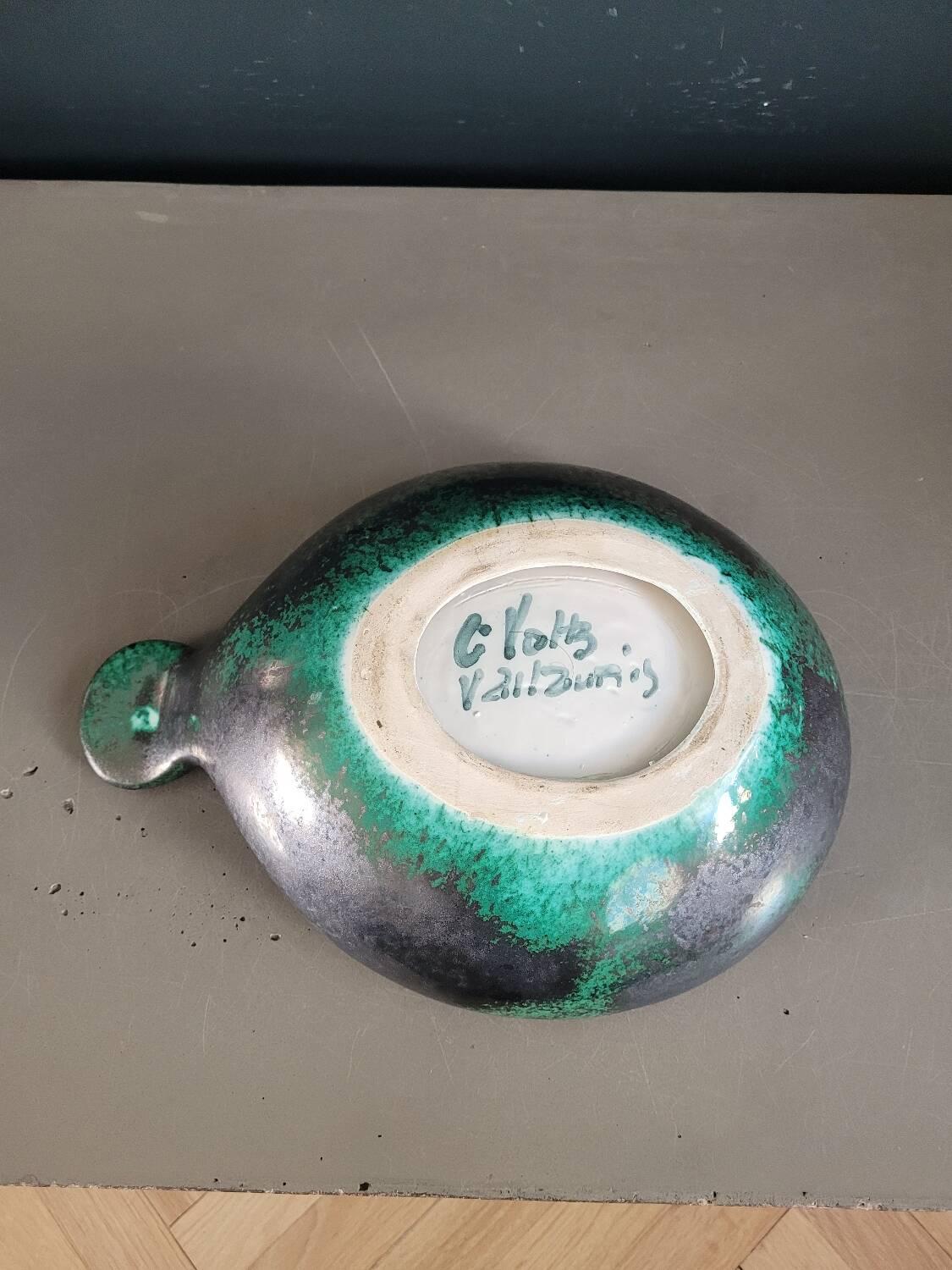 Charles Voltz Vallauris ceramic bowl