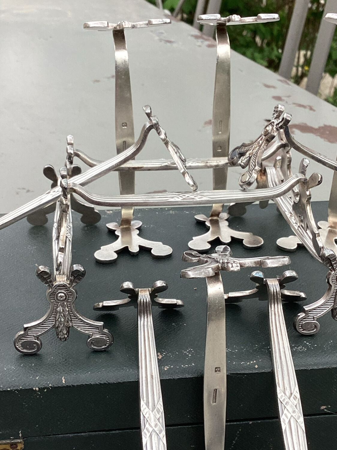 Christofle knife holders