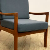 Teak armchair or easy chair by Ole Wanscher for France & Son, Mid Century Modern Danish Design, 1950er