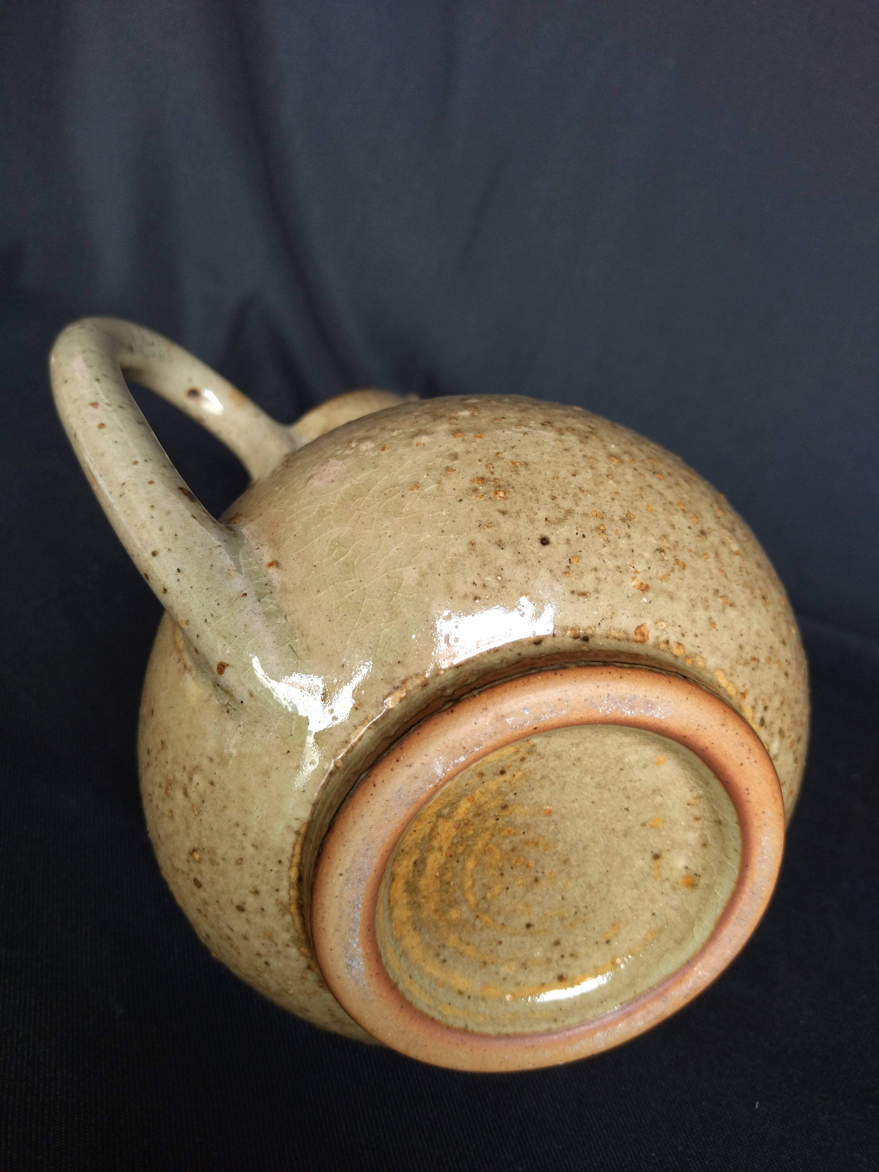 Vintage pitcher dog head