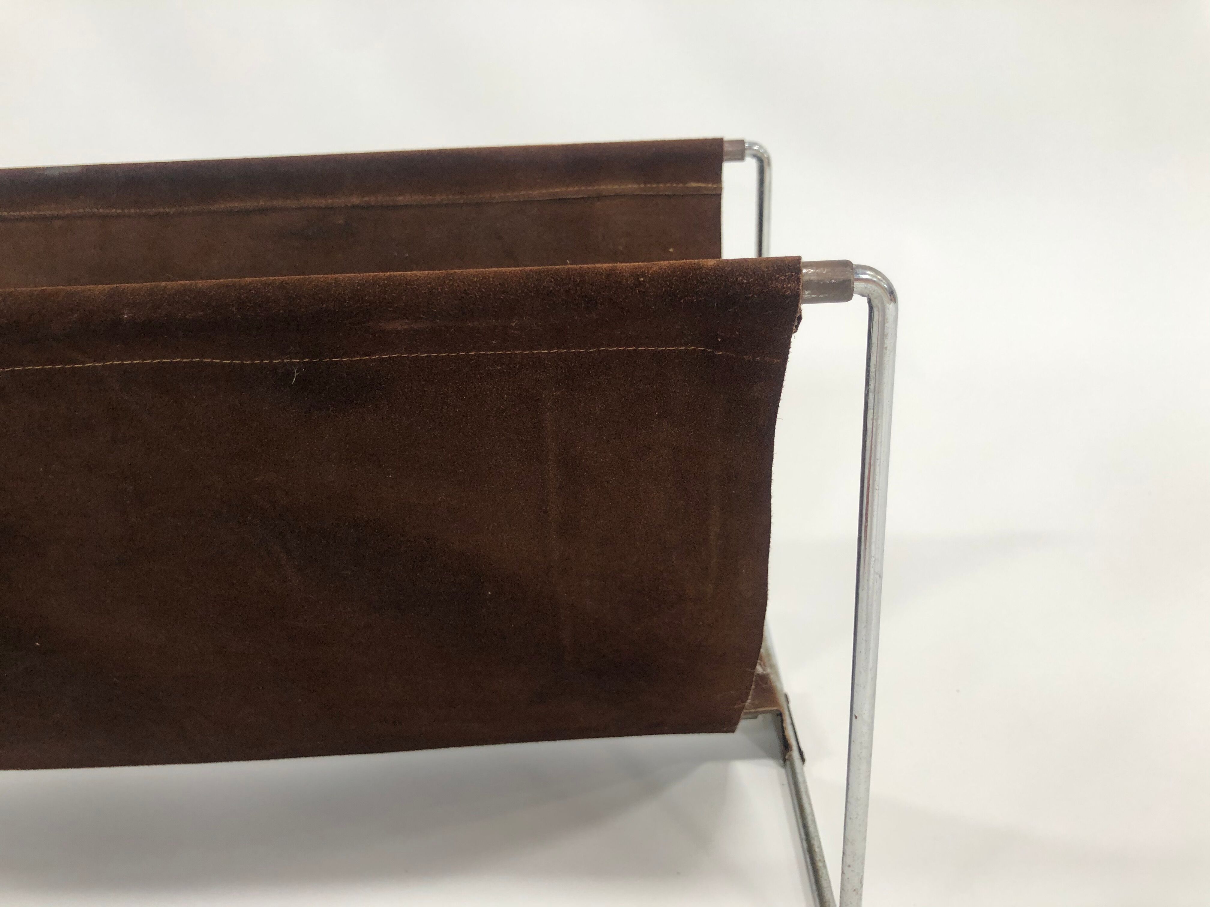 Porte magazines en métal, 60/70 design Pays-Bas