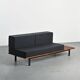 Cansado bench in mahogany by Charlotte Perriand, Mauritania, 1962