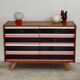 U-453 pink chest of drawers, old edition by Jiri Jiroutek for Interier Praha 1960