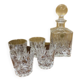 Vintage Arques Crystal Whiskey Set
