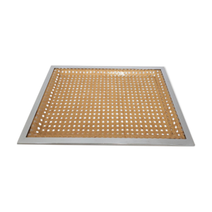 Plateau vintage en plexiglas