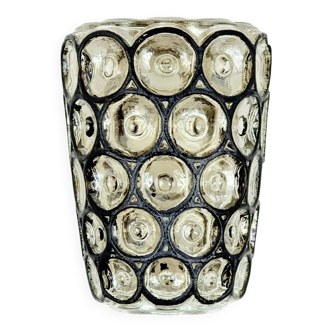 Mid-Century Glass Wall Light from Limburg, Germany, 1960s/1970s