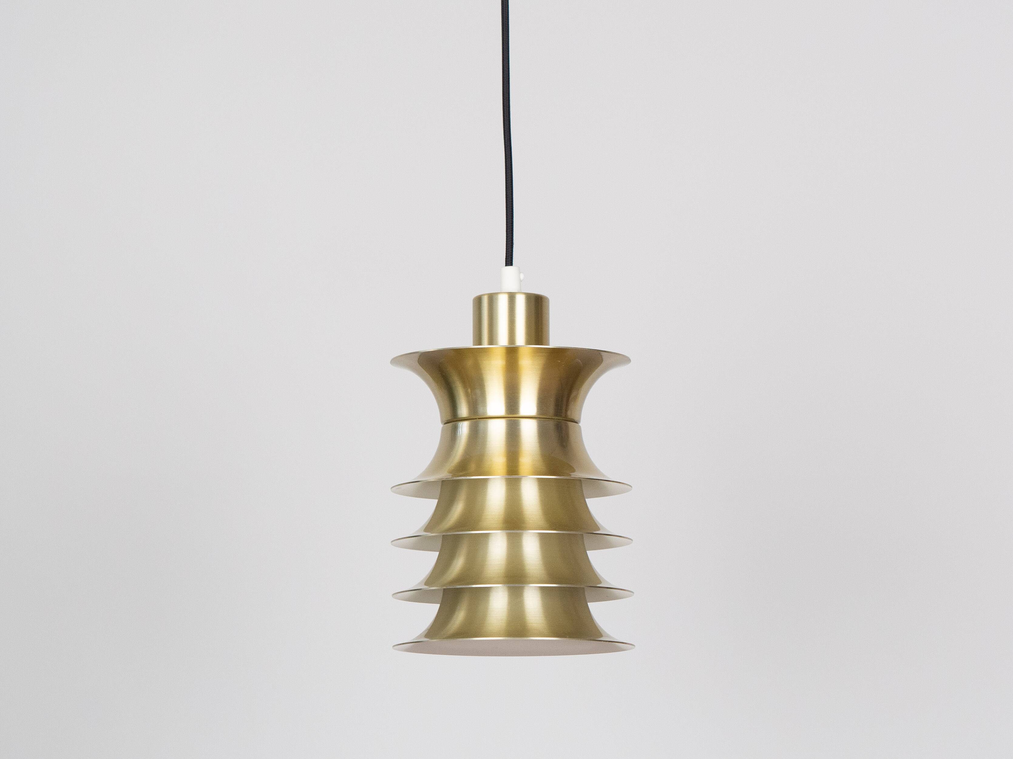 Paire de 2 lampes danoises de l'ère spatiale des années 1970.