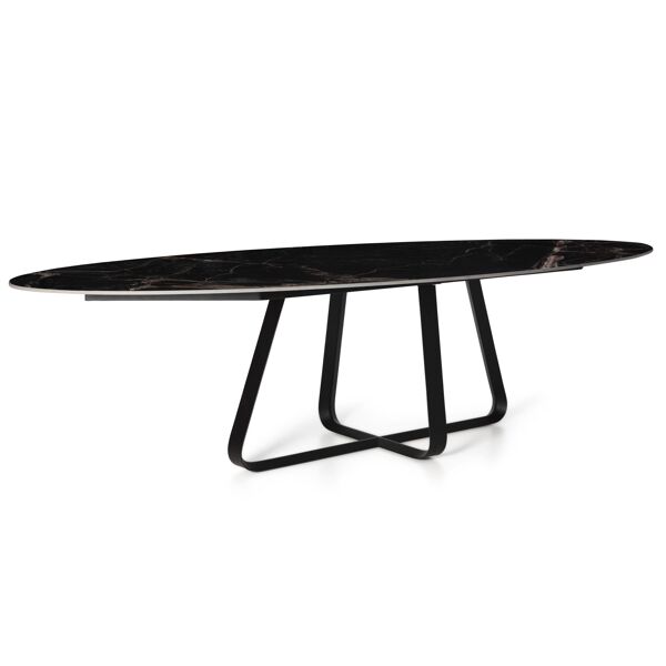 Table ovale CURVE céramique caravaggio – 250×128 – JOLI  Modèle d’exposition