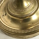 Golden bronze lamp