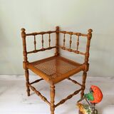 Art Nouveau corner chair