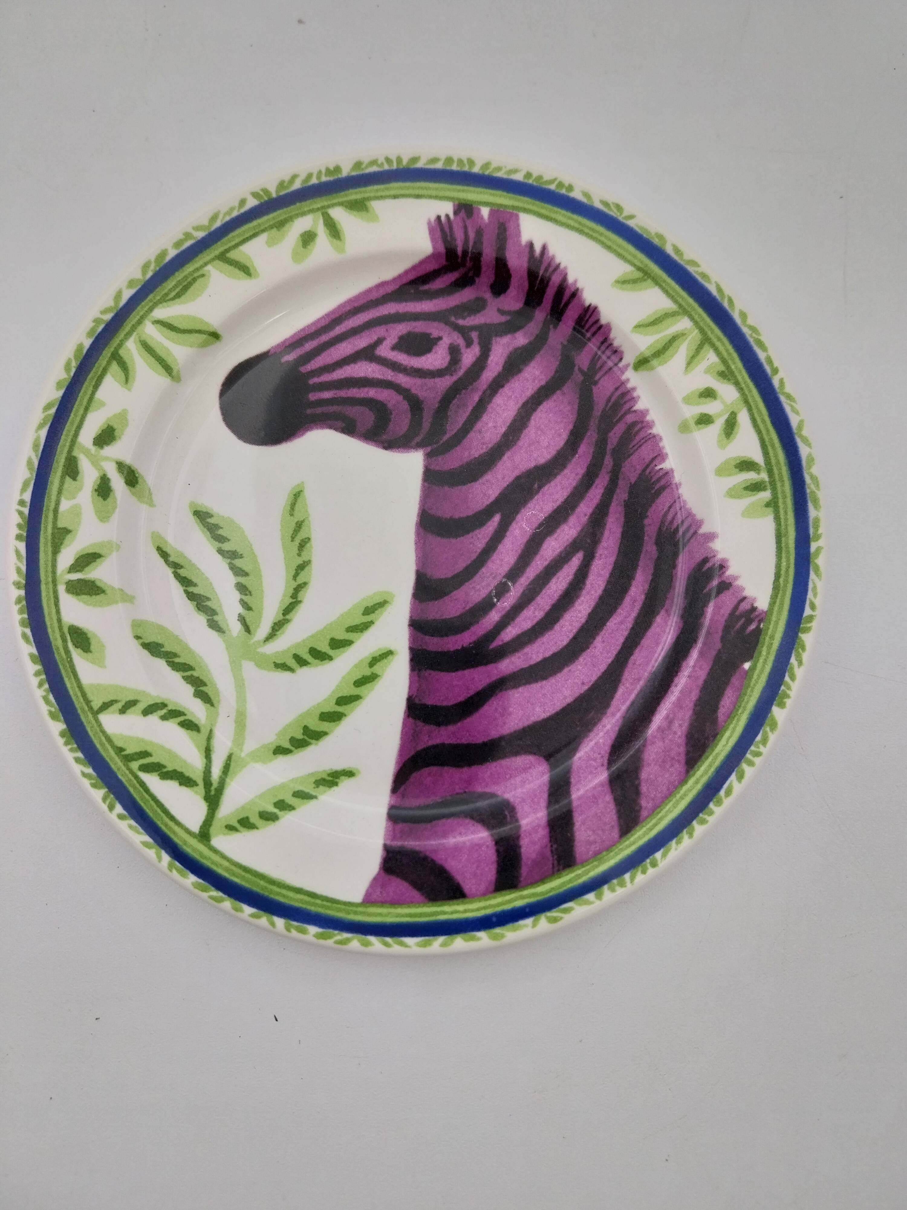 Gien Zenaba mignardise bread plate greetings plate 2000