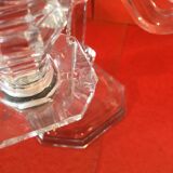Pair candelabra crystal candlestick Baccarat regency model 5 lights