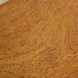 Exotic wood plate and bowl tray set