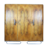 Bauhaus chromed tubular steel wardrobe, 1930s