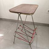 Magazine rack side table