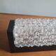 Large ERCO Bakelite & Pressed Crystal Wall Light – 33 cm – 1970 Design