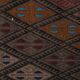 Vintage Turkish hallway rug 65x490 cm