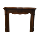 Louis XV-style oak mantelpiece
