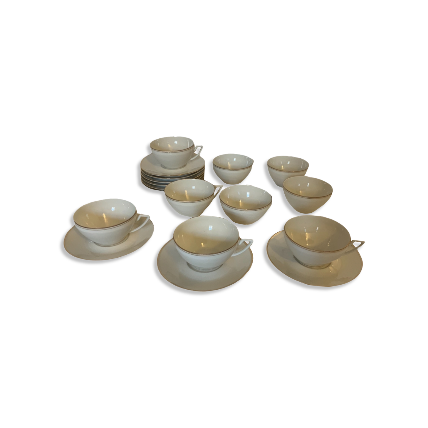 Limoges porcelain coffee service