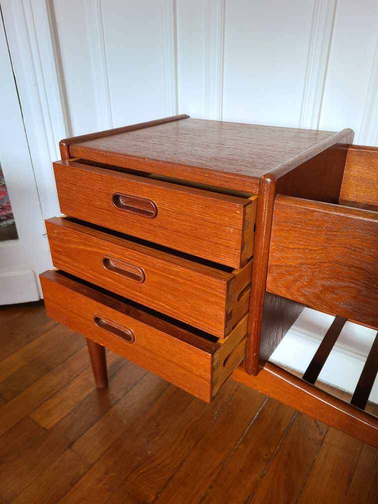 Scandinavian teak planter by Arne Wahl Iversen