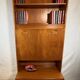 Mid-Century Retro Vintage Teak Tall Bookcase with Bureau Interior by G-Plan