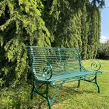 Arras 2-seater bench - Dark Green