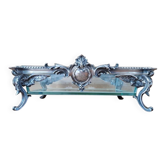 Christofle - Centre de table ou jardinière - En bronze argenté